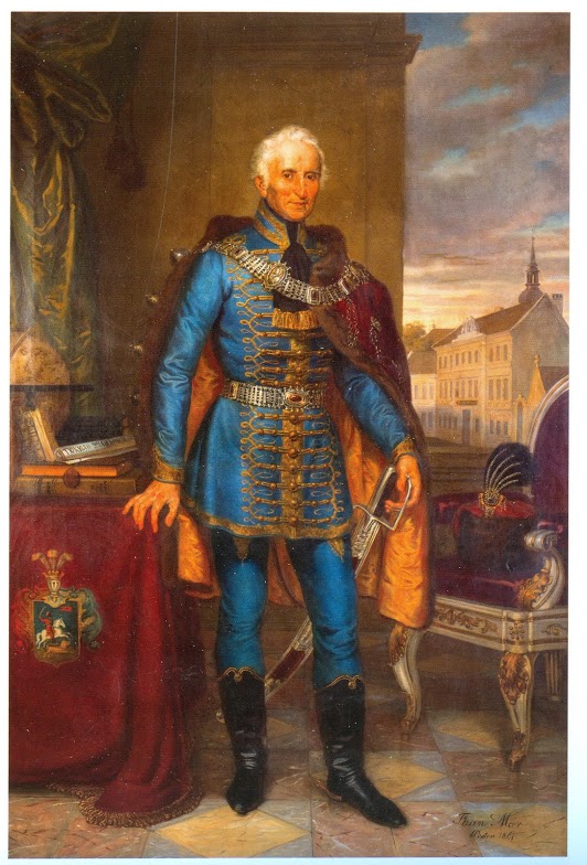 Portrait of Sava Tekelija as a patron